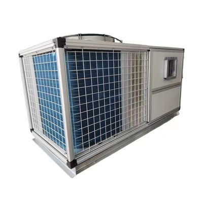 Unit atap 5-10HP lantai berdiri komersial pendingin kumparan penghematan energi AC