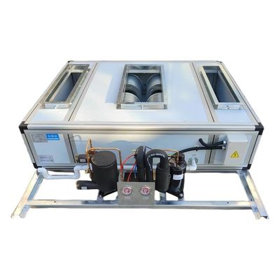 1-5HP Super Slim Ceiling Hanging Air Cooling DX Air Handling Unit Pembersihan Udara HVAC Untuk Industri