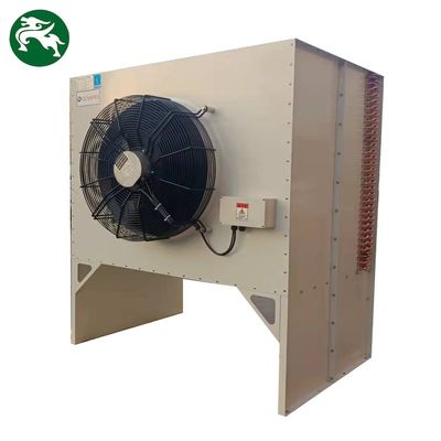 Side Blowing Plate Type Low Power Industrial Dry Cooler Menghemat Energi Dengan EC Fan
