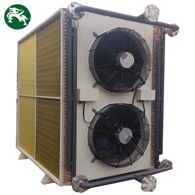 Efisiensi Pembuangan Panas Vertikal Dry Cooler HVAC Dengan Fan Desain Khusus Untuk Penggunaan Di Pantai