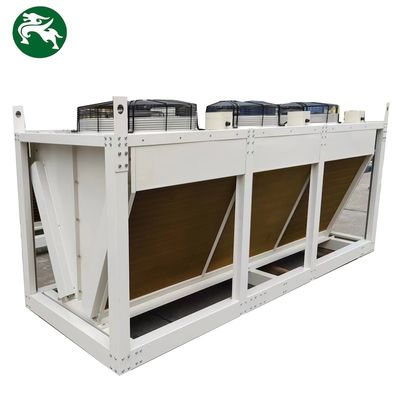 Air Dry Cooler Efisiensi Tinggi Dengan Fan Desain Disesuaikan Radiating Untuk Data Center