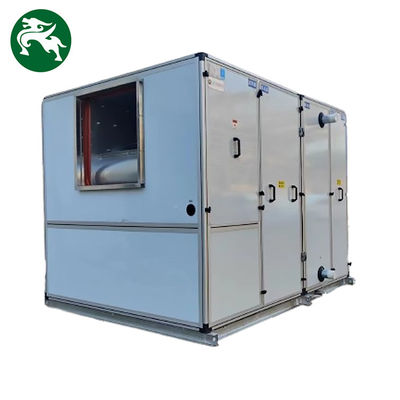 Low Noise Air Handling Unit High EER Cooling And Heating HVAC Vertical Installation Untuk Kesehatan