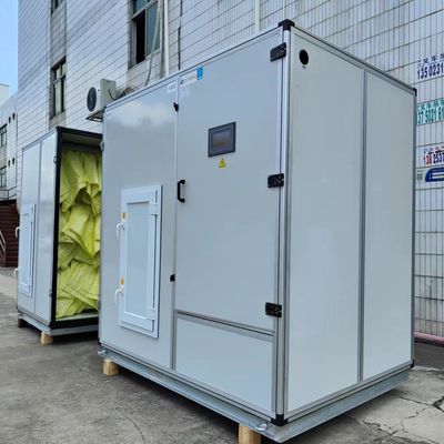 16500CMH Air Dingin Suhu Konstan Dan Kelembaban Unit Pengolahan Udara Pembersihan Udara HVAC