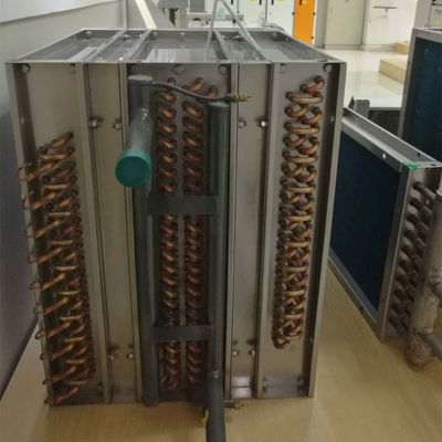 Performa Tinggi Pipa Panas Bentuk U Menghemat Energi AHU Penukar Panas Untuk Rumah Sakit