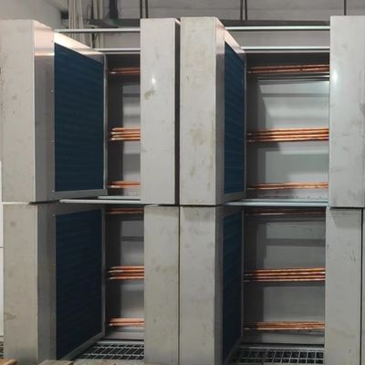 2300CMH Wrap Around Heat Pipe Bentuk U dengan Panas dan Pendingin Coil Air HVAC Panas Exchanger