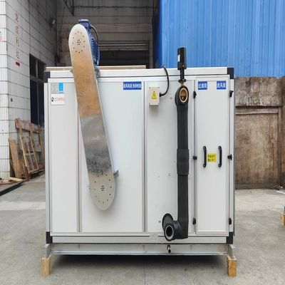 Low Noise 1500CMH Unit Pemulihan Panas Air Murni AHU AC