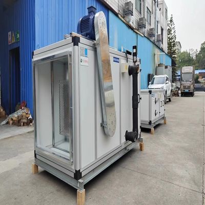 Low Noise 1500CMH Unit Pemulihan Panas Air Murni AHU AC