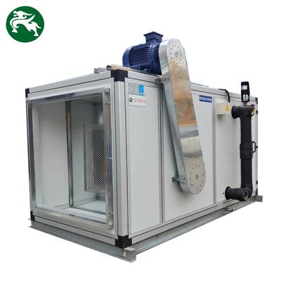 Low Noise 1500CMH Unit Pemulihan Panas Air Murni AHU AC