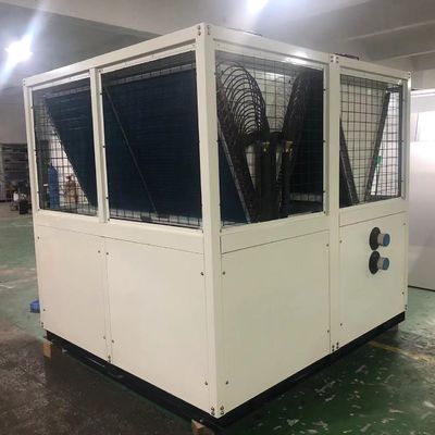 Outdoor Low Static Pressure Air Cooled Unit Dengan Unit AHU Pemulihan Panas