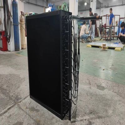Evaporator tabung berkilau tembaga Electrophoresis Hitam Untuk Unit Pengolahan Udara