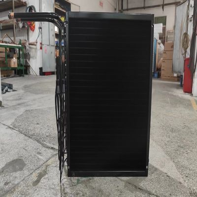 Evaporator tabung berkilau tembaga Electrophoresis Hitam Untuk Unit Pengolahan Udara
