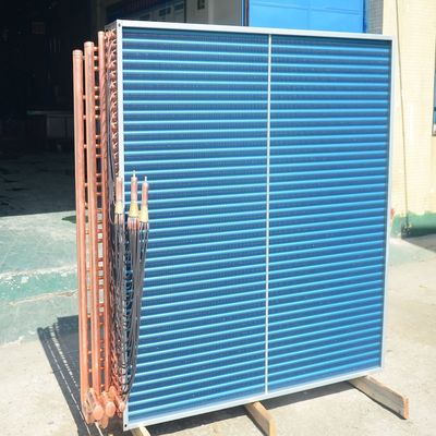 Non-Standard Pembuangan Panas Air Cooler Evaporator stainless steel Untuk DX AHU