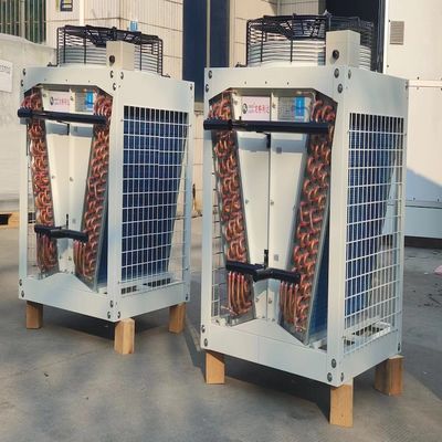 Pemanas Dry Cooler Dengan Efisiensi Tinggi EC Fan Untuk Pabrik Mesin