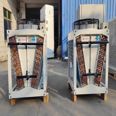 Copper Tube Aluminium Fin Dry Air Cooler Untuk Data Center Immersion Cooling