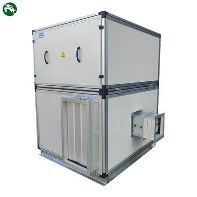 Vertikal DX Coil Modular AHU Air Handler System untuk pendinginan di pabrik kimia