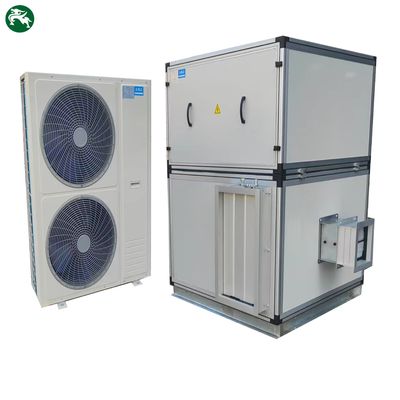 Vertikal DX Coil Modular AHU Air Handler System untuk pendinginan di pabrik kimia
