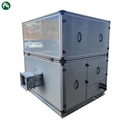 Vertikal DX Coil Modular AHU Air Handler System untuk pendinginan di pabrik kimia