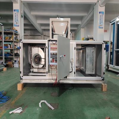 Air Dingin Direct Expansion Pemanasan dan Pendinginan Tipe Sistem Pembersihan Udara Industri