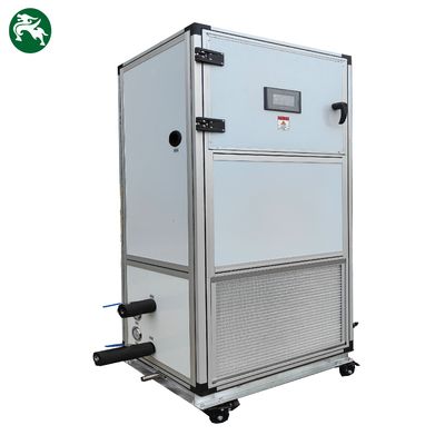 Unit Pengolahan Udara Bersih yang Dikeringkan Air Kecil Dengan Roda Untuk Pergerakan Mudah