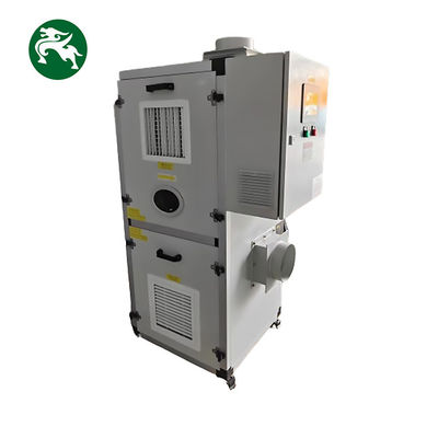 Ukuran Kecil Desain Disesuaikan Dengan Kontrol Rotary Dehumidifier Tipe Vertikal Untuk Ruang Bersih