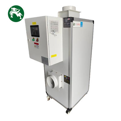 Ukuran Kecil Desain Disesuaikan Dengan Kontrol Rotary Dehumidifier Tipe Vertikal Untuk Ruang Bersih