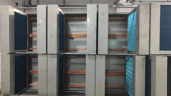 U Bentuk Wrap Around Pipe Panas Energi Pemulihan Air Panas Exchanger Untuk Data Center