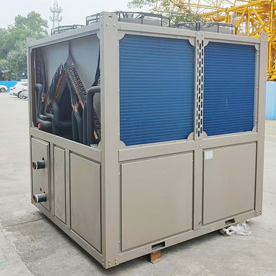 Natural Cooling Chiller Disesuaikan Energy Saving Air Cooled Screw Chiller Dual Purpose Peralatan Pendingin