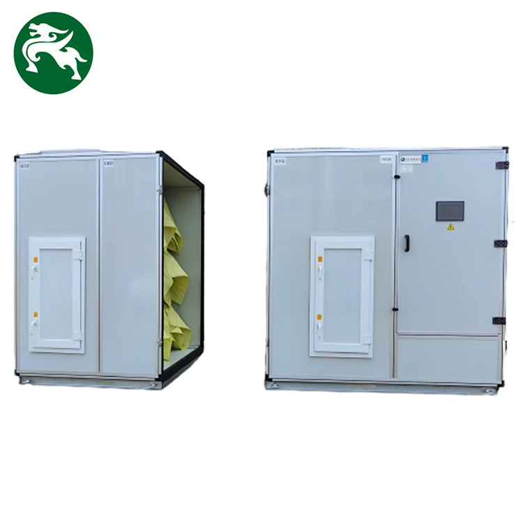 16500CMH Air Dingin Suhu Konstan Dan Kelembaban Unit Pengolahan Udara Pembersihan Udara HVAC