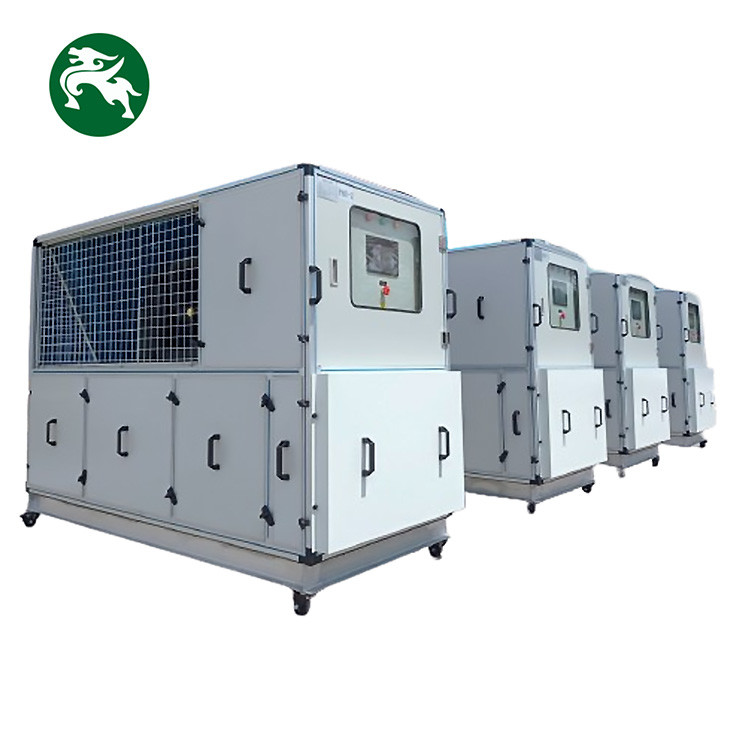 Subway 15HP Mudah Mobile Air Handling Unit Dengan Roda Cocok Air Dingin HVAC