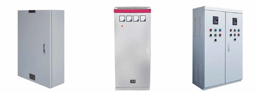 Cabinet Kontrol Suhu dan Kelembaban Konstan Untuk HVAC Air Handling Unit Control Panel