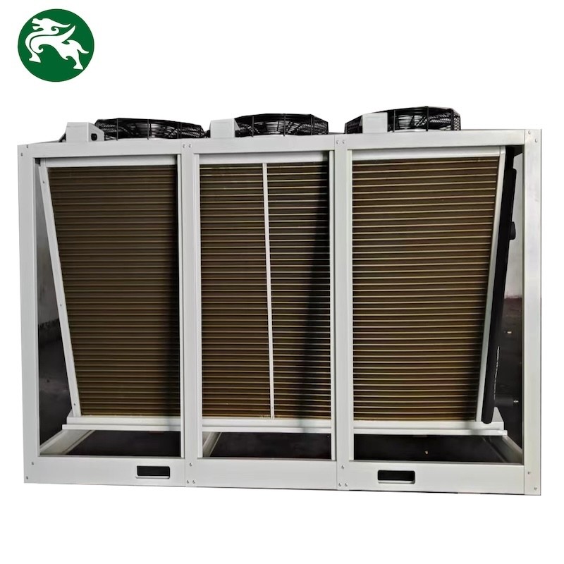 Desain Custom Tembaga Tabung Dry Cooler Untuk Genset Mesin Pendingin Air Cooler