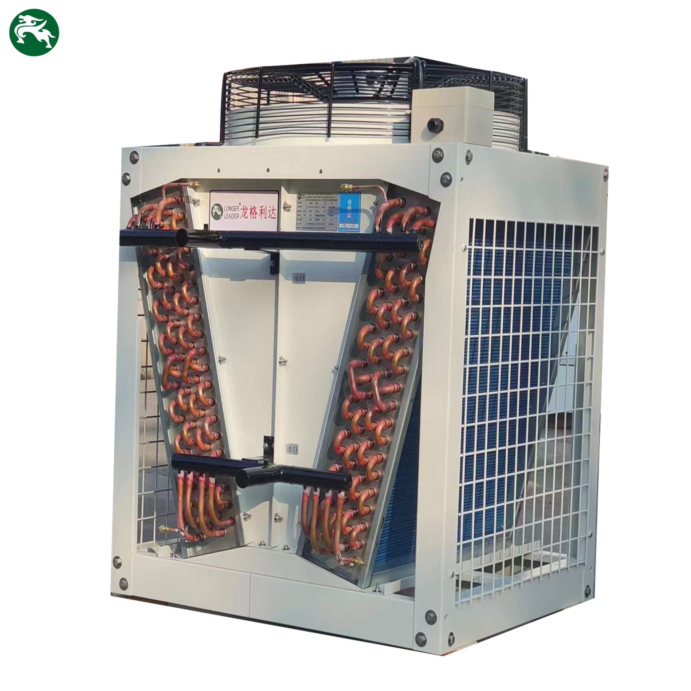 Pemanas Dry Cooler Dengan Efisiensi Tinggi EC Fan Untuk Pabrik Mesin