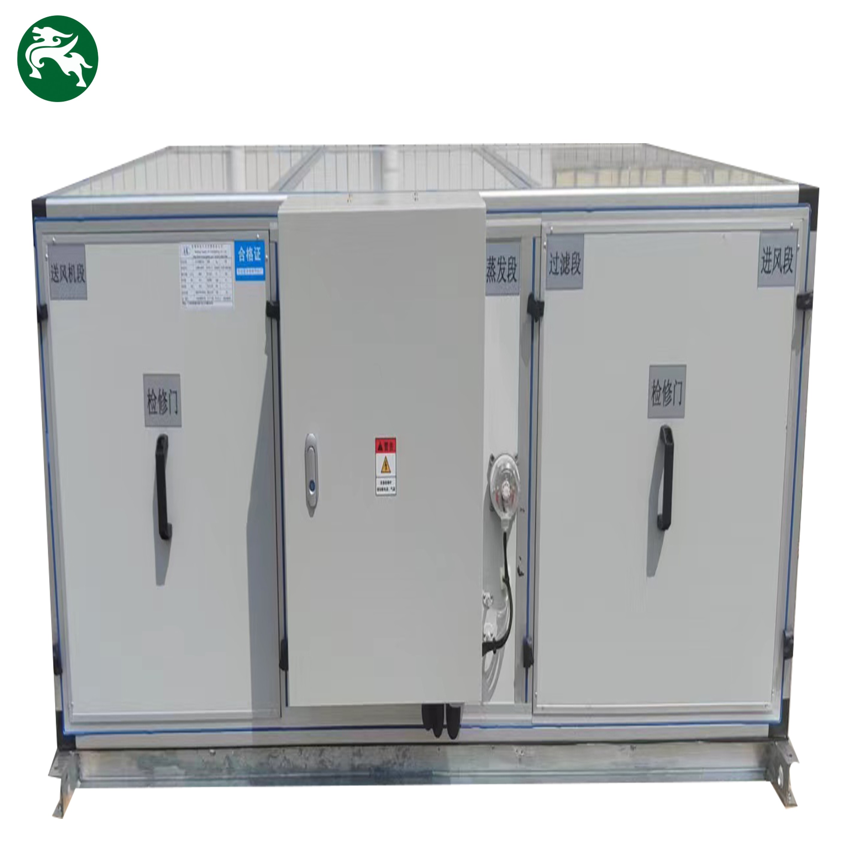 Unit Ventilasi AHU Ekspansi Langsung dengan Dingin Udara Industri
